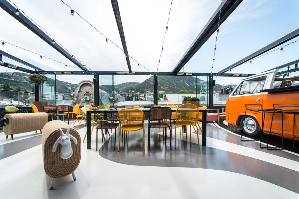 Posezení v ubytování ibis Styles Tbilisi Center