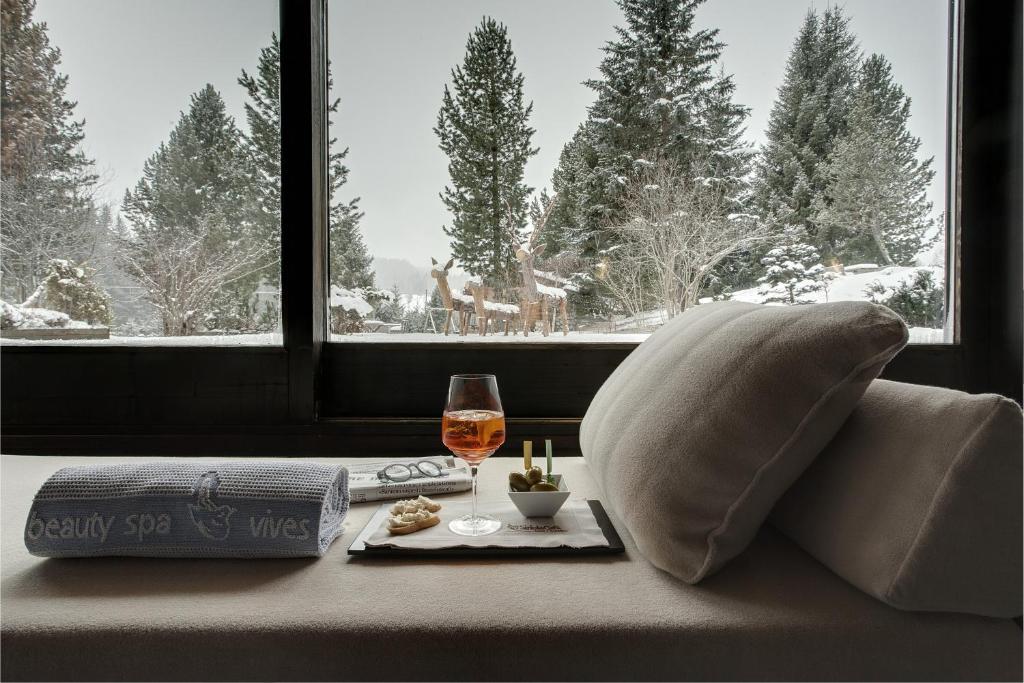 Hotel Ciasa Salares v zimě
