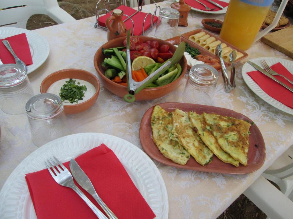Jídlo v bed and breakfast nebo okolí