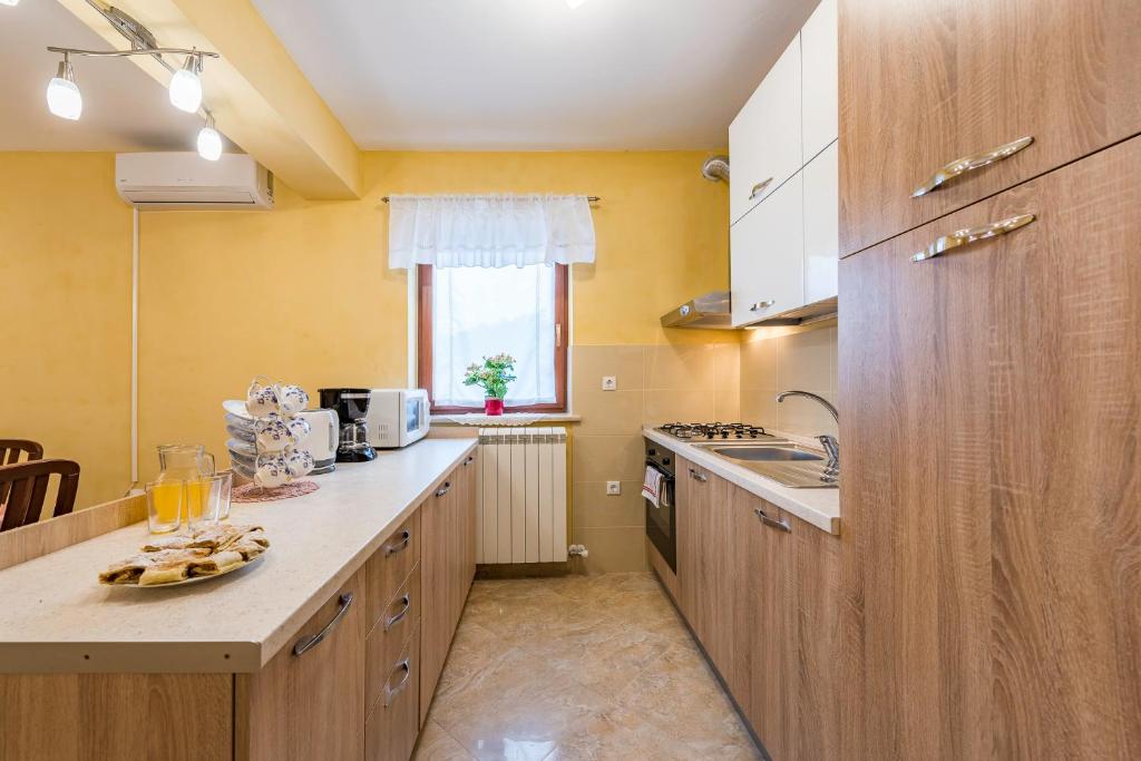 Kuchnia lub aneks kuchenny w obiekcie Apartment Sandi