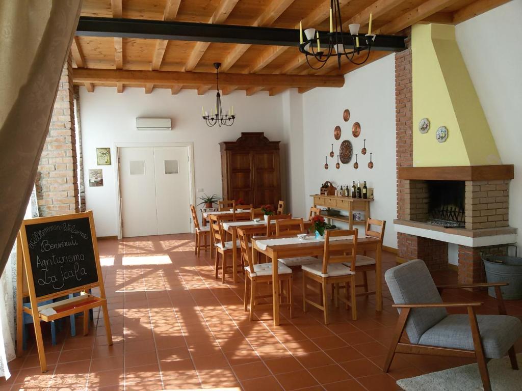 Posezení v ubytování Agriturismo la Scala