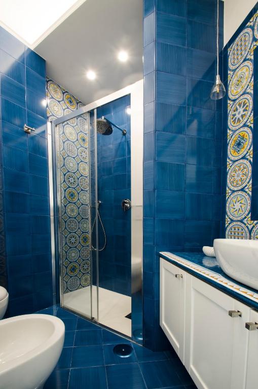A bathroom at B&B Maiori Luxury