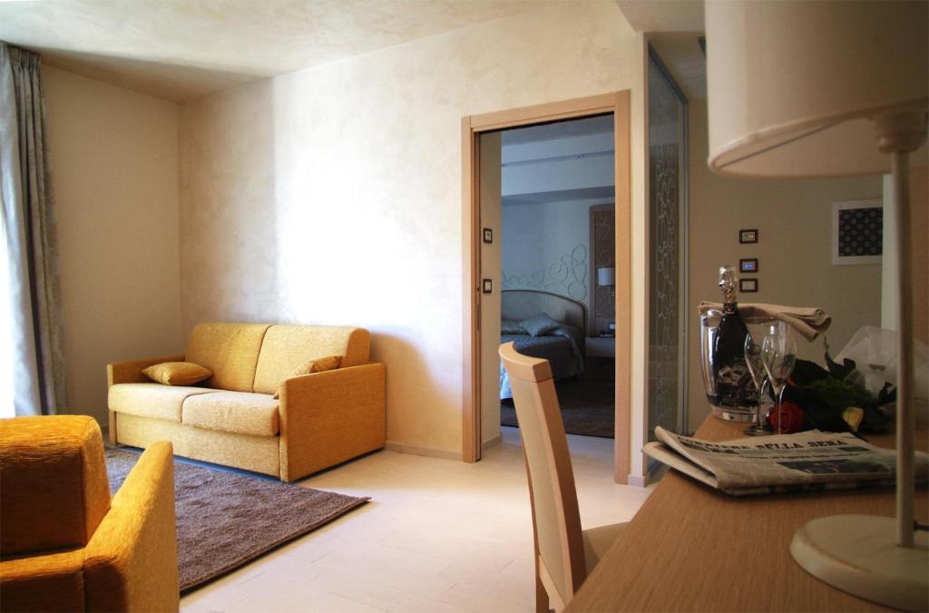 Posezení v ubytování Hotel Duchessa Della Sila