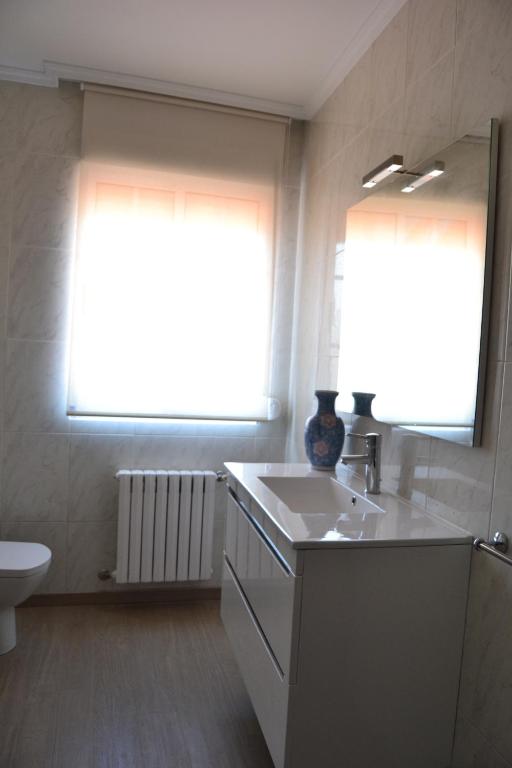 Kúpeľňa v ubytovaní Apartamentos Pacheca