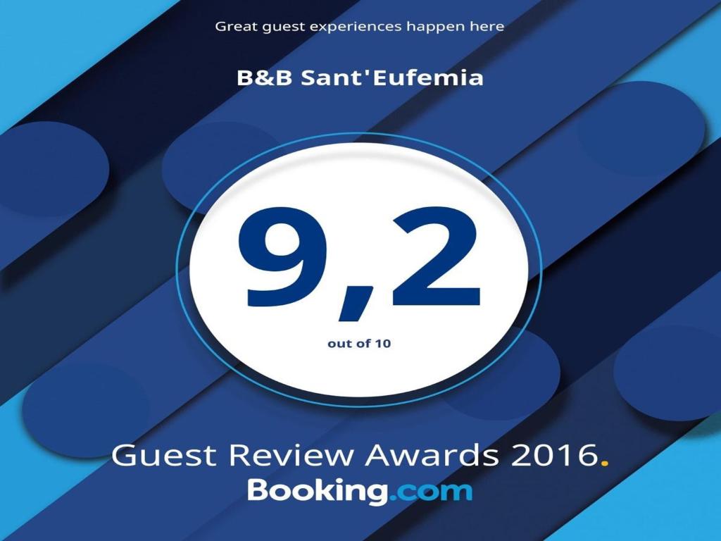 Certifikát, ocenenie alebo iný dokument vystavený v ubytovaní B&B Sant'Eufemia
