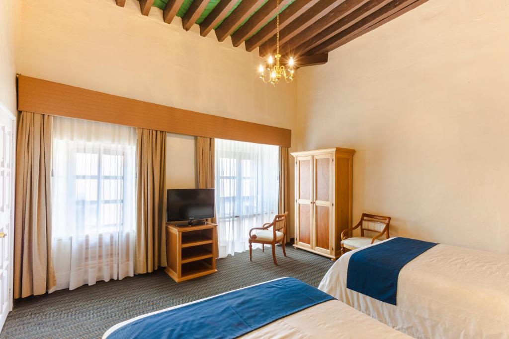 Hotel Meson de Jobito - Habitación Doble Con Dos Camas Dobles