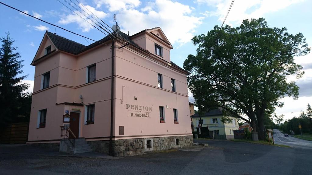 Budova, kde se penzion nachází
