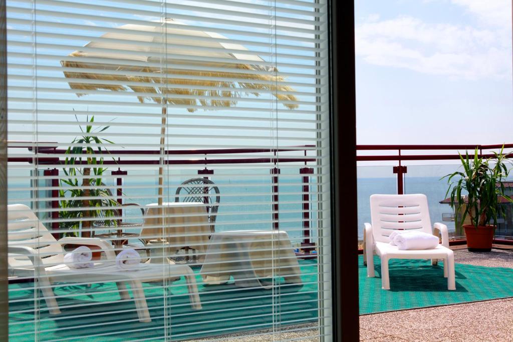 Balkón nebo terasa v ubytování Hotel Coppe Jesolo