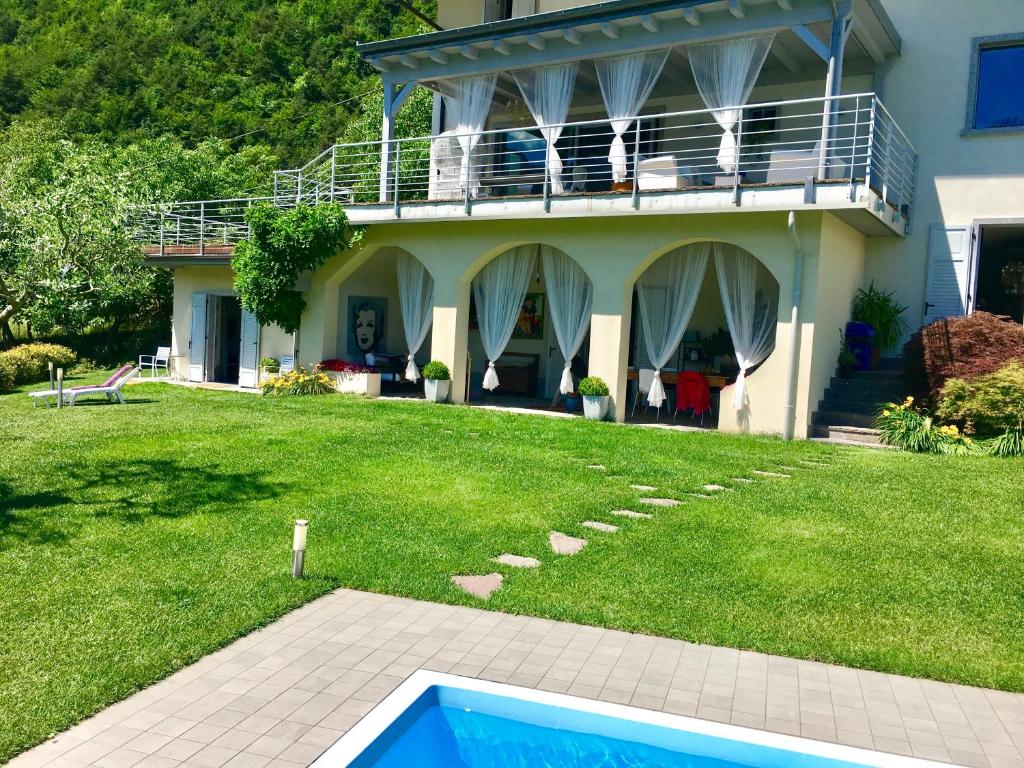 Zahrada ubytování B&B Re' Perone