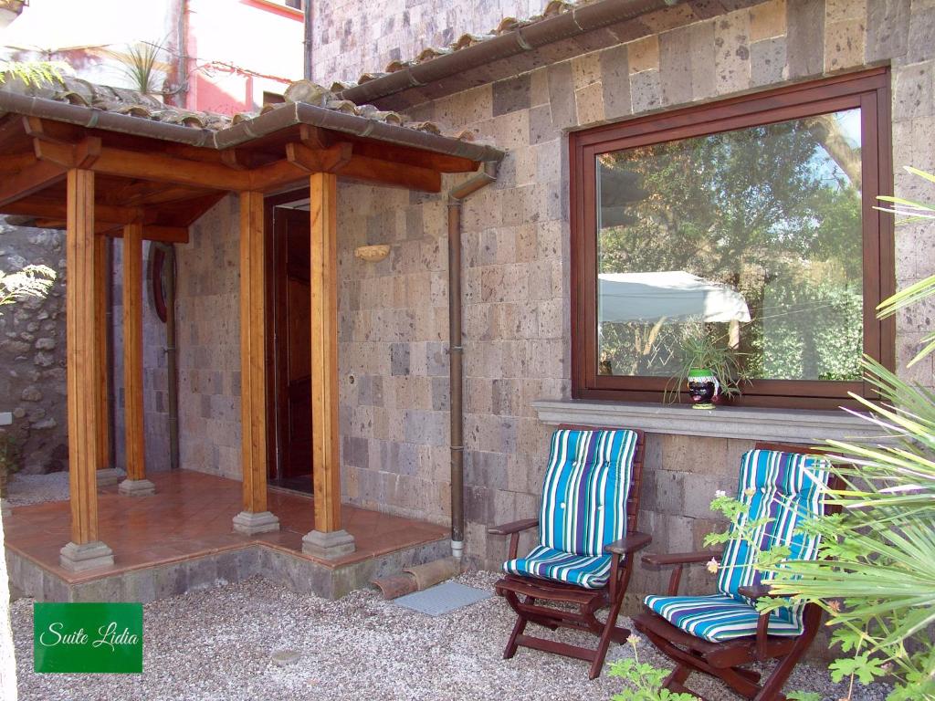 Budova, kde se bed and breakfast nachází