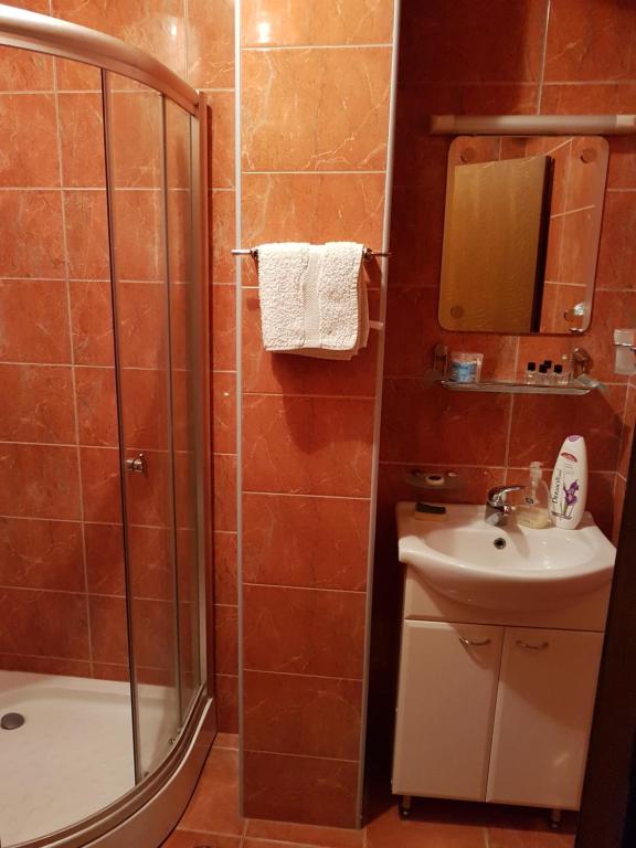 Koupelna v ubytování Guest House Pansion 10