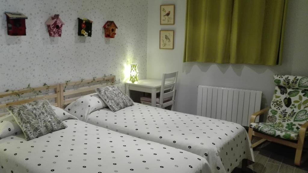 Postel nebo postele na pokoji v ubytování Casa Carlota