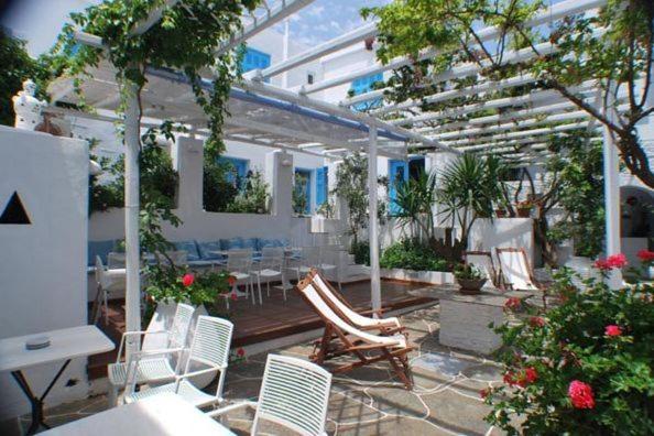 Zahrada ubytování Anthousa Hotel