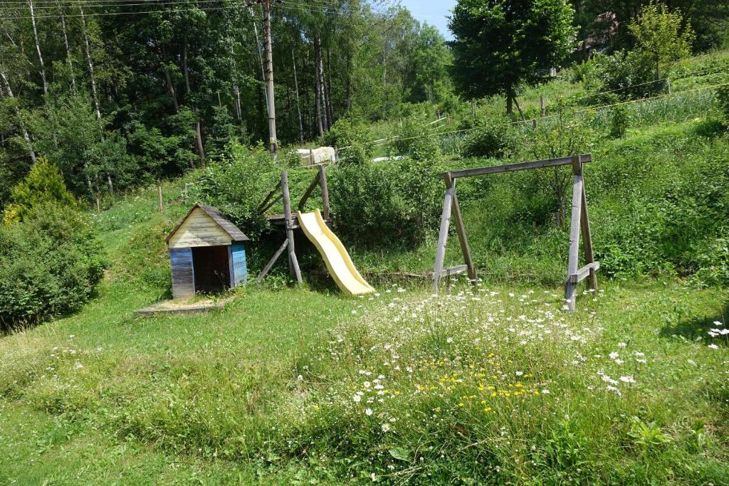 Ogród w obiekcie Agroturistika Malá Morávka