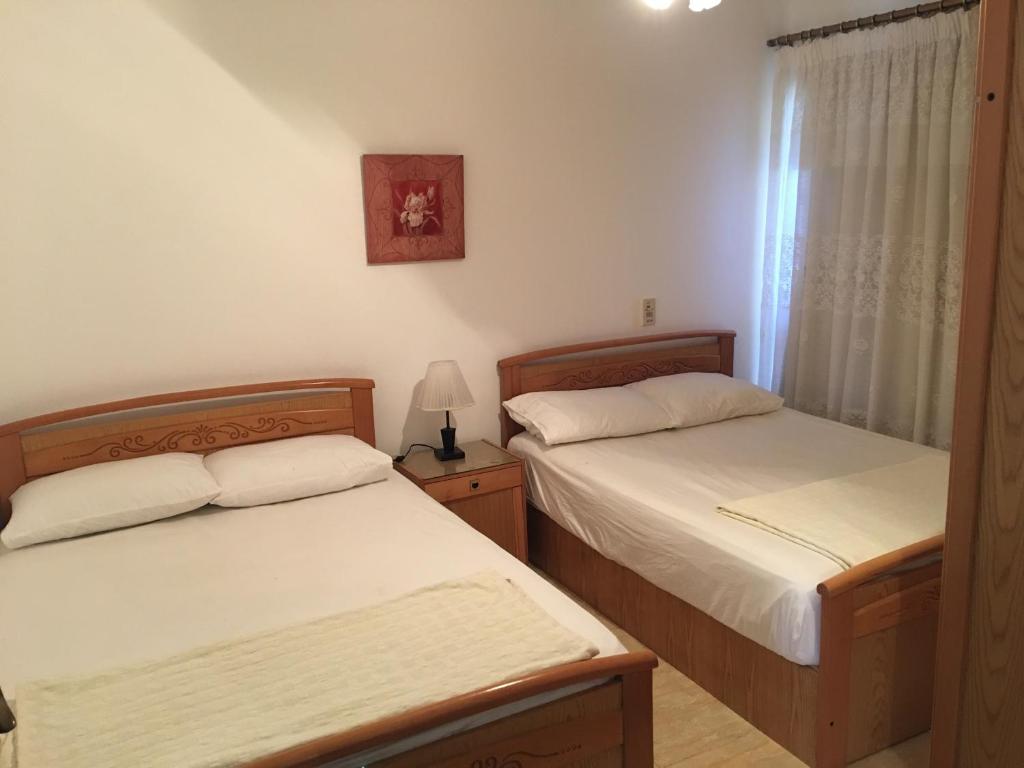 Ένα ή περισσότερα κρεβάτια σε δωμάτιο στο Two-Bedroom Chalet at Blumar Wadi Degla Sidi Abdel Rahman