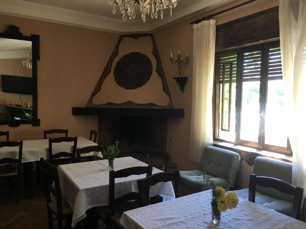 Posezení v ubytování Hotel Rural las Cinco Ranas