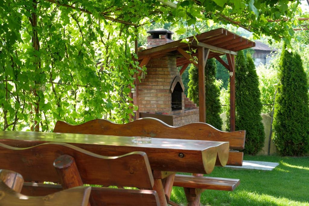Giardino di Pensiunea Andrei Rm Valcea