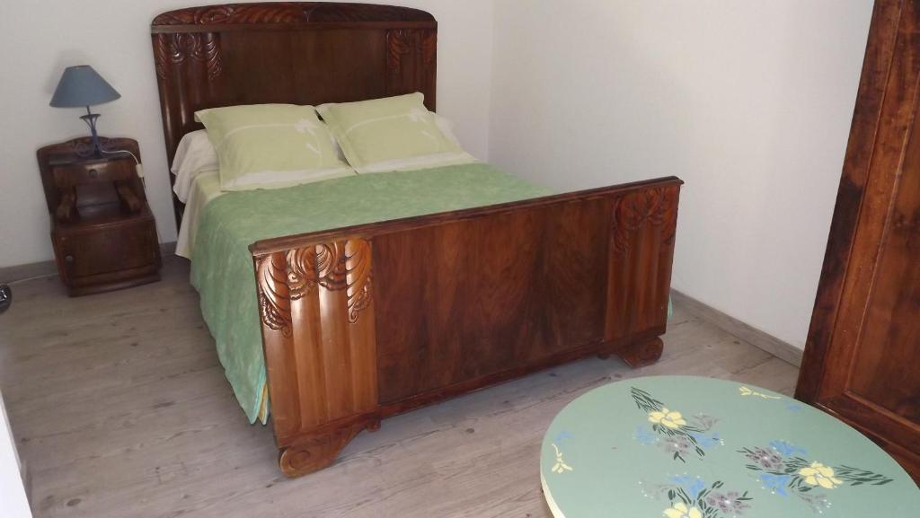 Postel nebo postele na pokoji v ubytování La Bastide