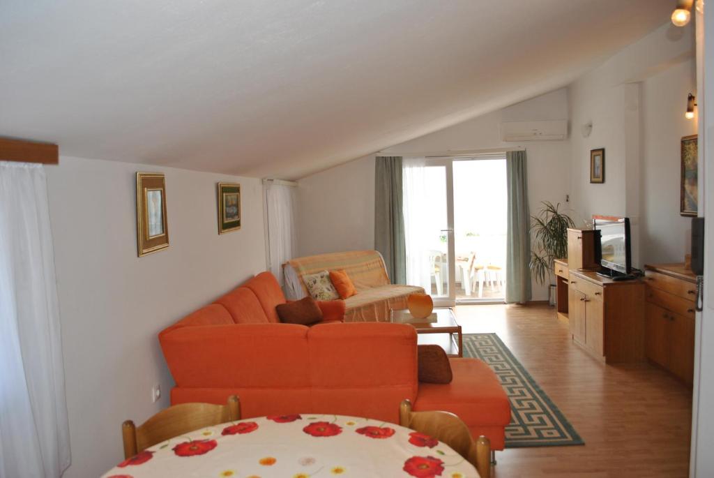 Posezení v ubytování Apartmani Dalmadino