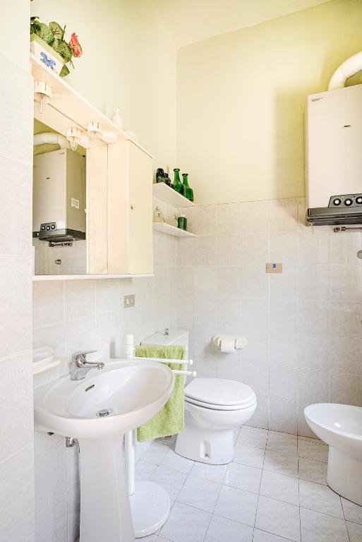 Kúpeľňa v ubytovaní Casa Clò