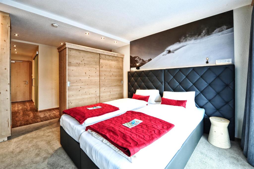 Posteľ alebo postele v izbe v ubytovaní Aparthotel Fernblick