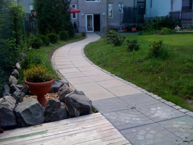 Zahrada ubytování Hotel Line