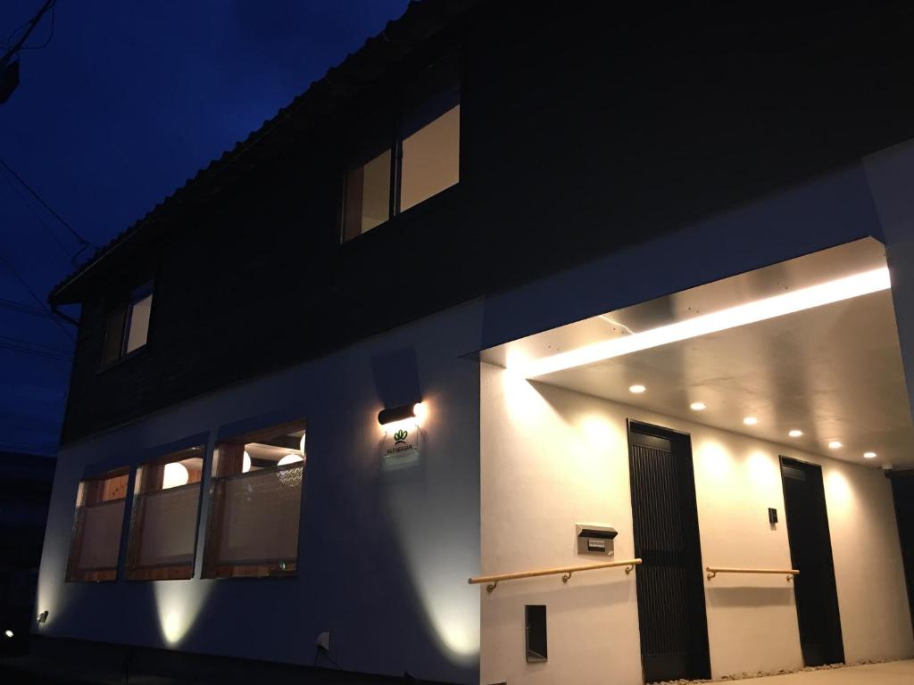 Budova, kde se ryokan nachází