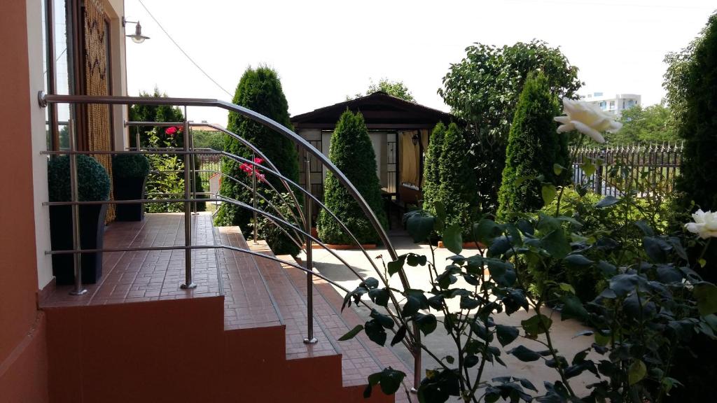 Zahrada ubytování Casa Mevas