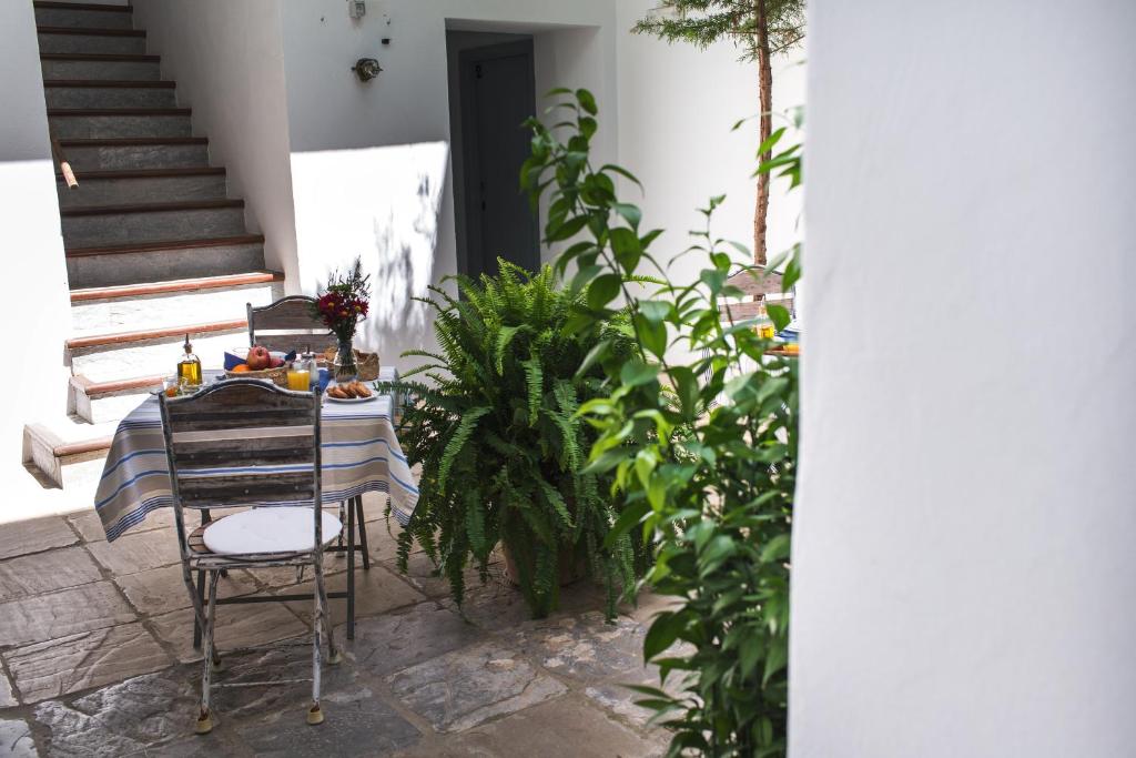 Balkón nebo terasa v ubytování La Botica de Vejer