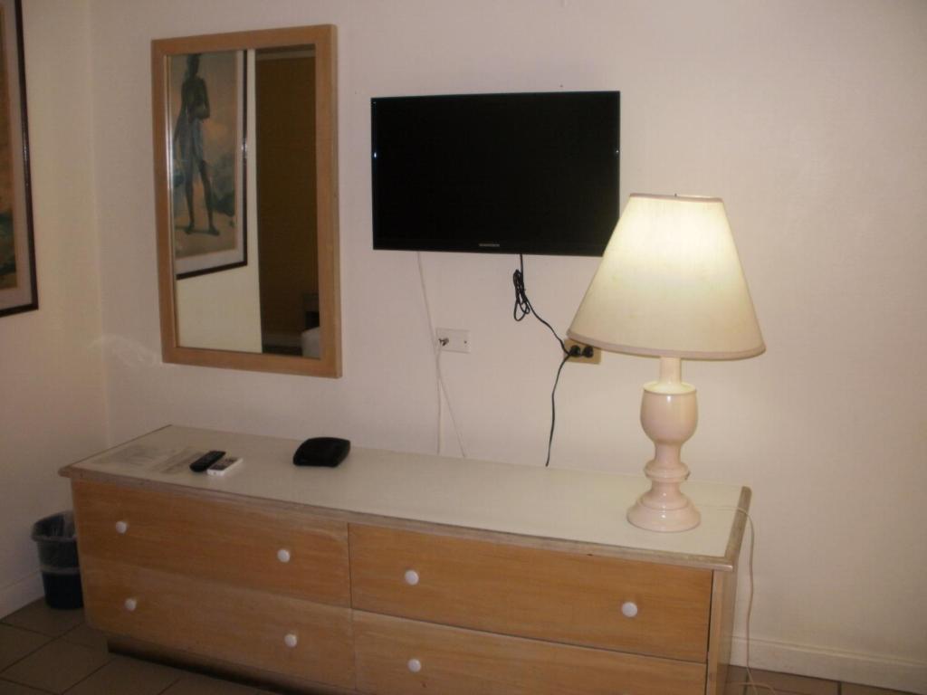 TV a/nebo společenská místnost v ubytování Pineapple Court Hotel