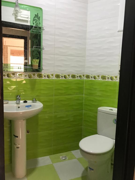 Koupelna v ubytování Appartements M'diq