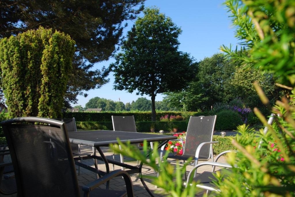 Zahrada ubytování B&B Het Uilennest