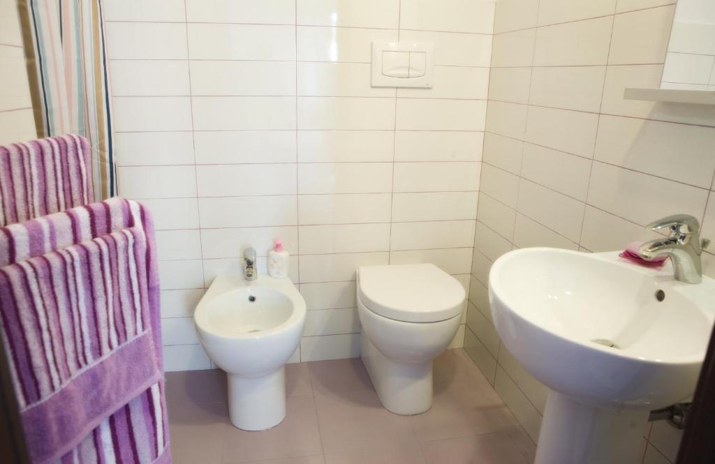 Koupelna v ubytování B&B Persi Nel Sud, Pozzallo