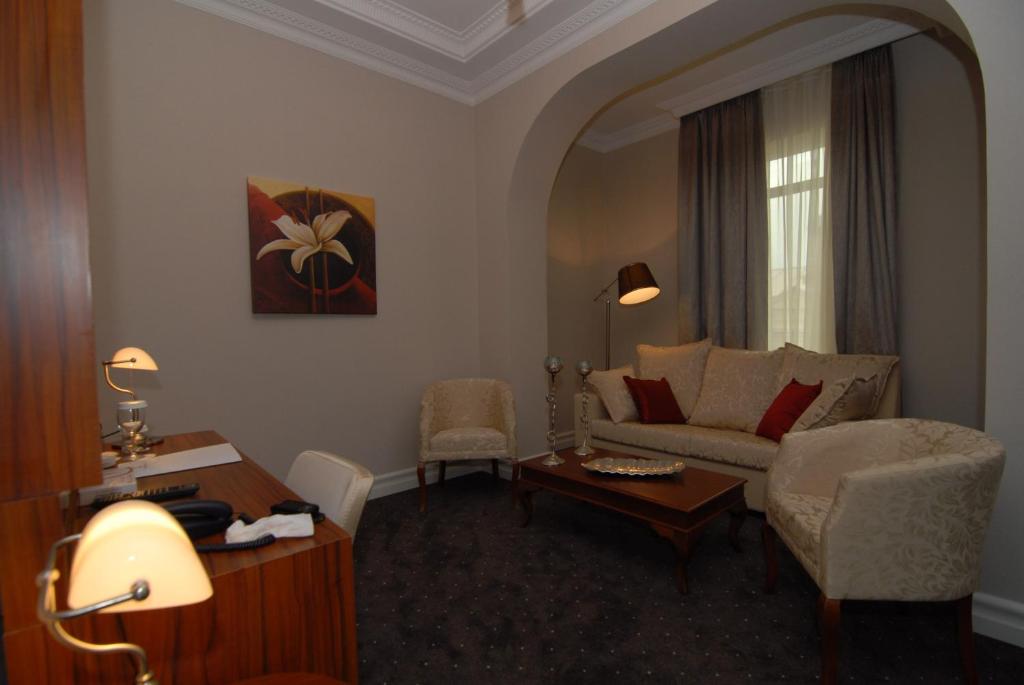 Posezení v ubytování Batumi World Palace