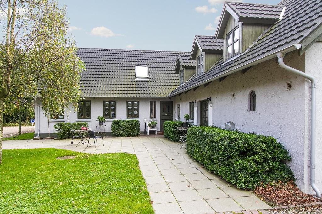 Zahrada ubytování Pension Lærkelill