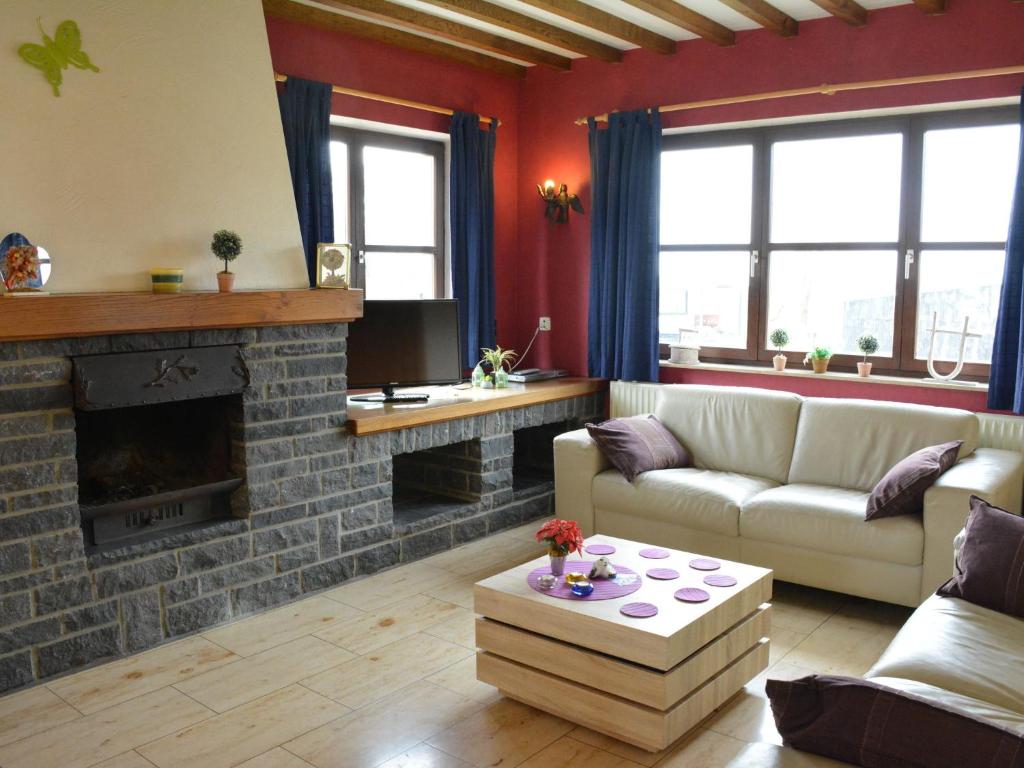 Posezení v ubytování Modern Escape with Private Sauna