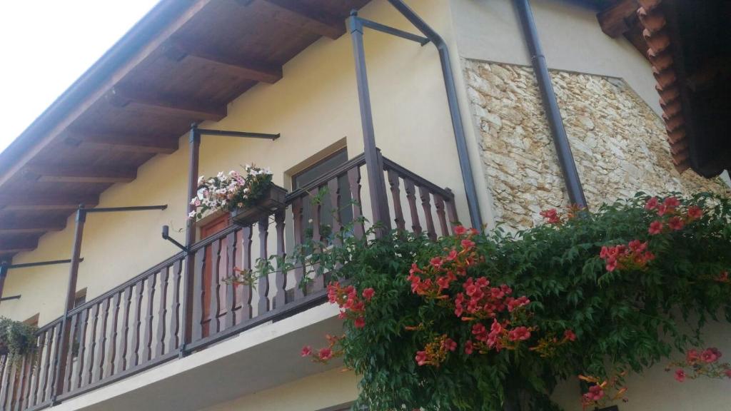 Balkon lub taras w obiekcie Guest House Al Devesio