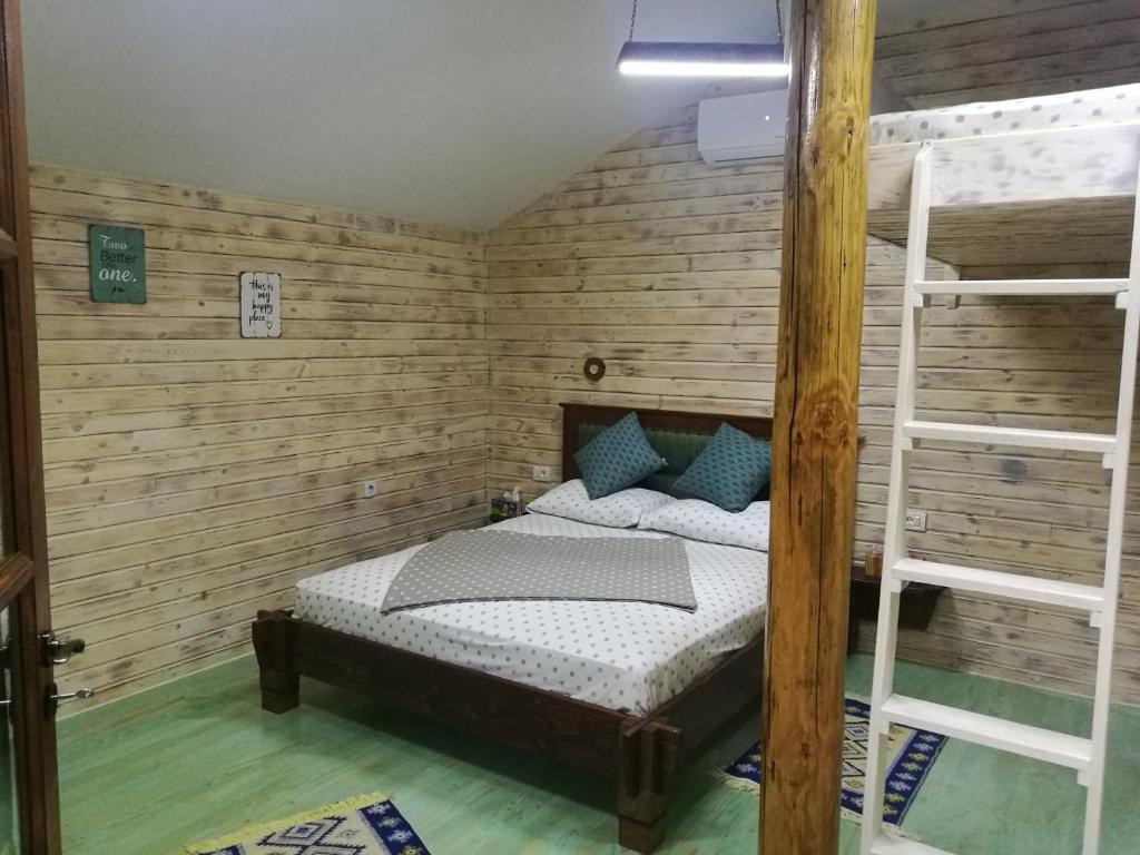 Postel nebo postele na pokoji v ubytování Alegria