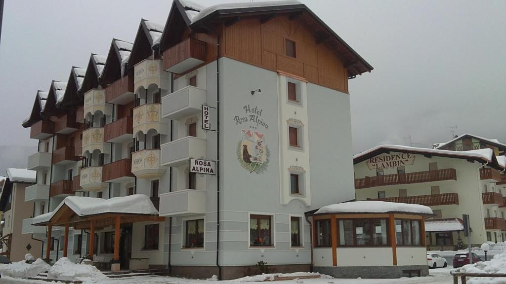 Hotel Rosa Alpina v zimě