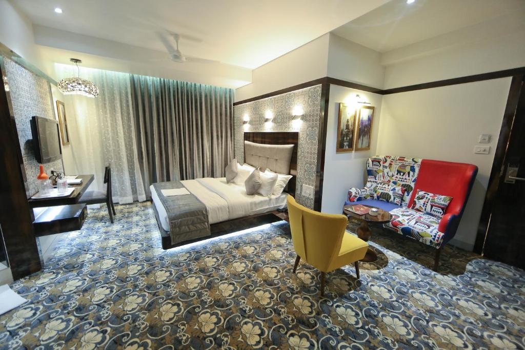 Posezení v ubytování Hotel President