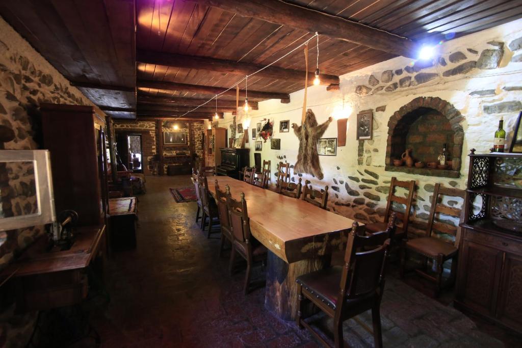 Restaurace v ubytování Chateau Bruale