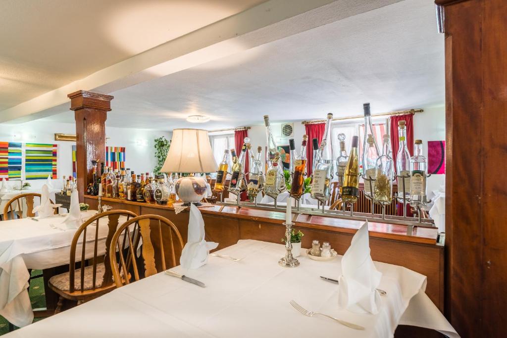 Restaurace v ubytování Hotel Goldener Sternen
