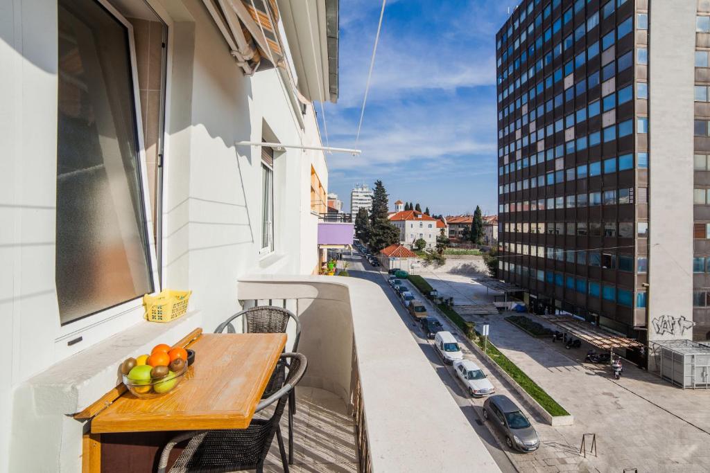 Balkón alebo terasa v ubytovaní King's view apartment