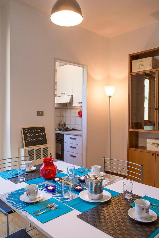A kitchen or kitchenette at Residenze Bellaria Park "Riverside"