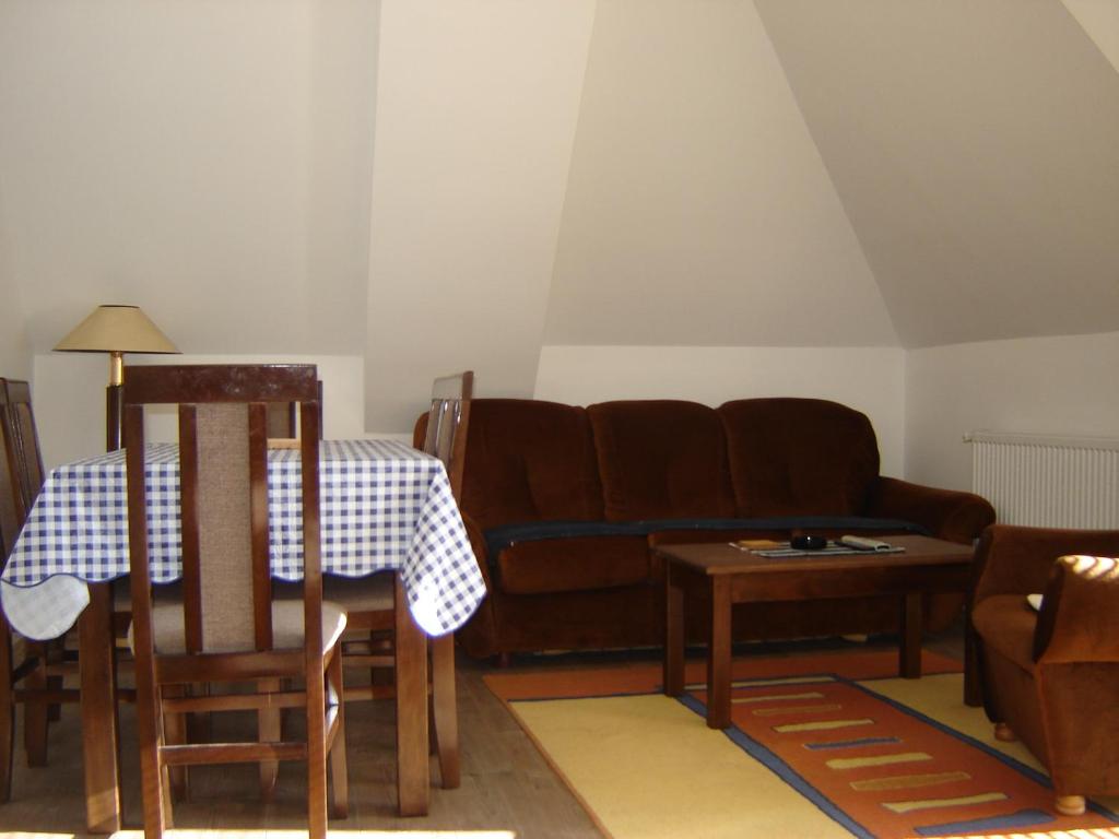 Posezení v ubytování Apartments Beljić