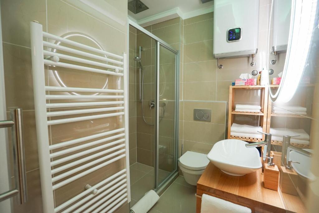 Kúpeľňa v ubytovaní Destino City Apartments
