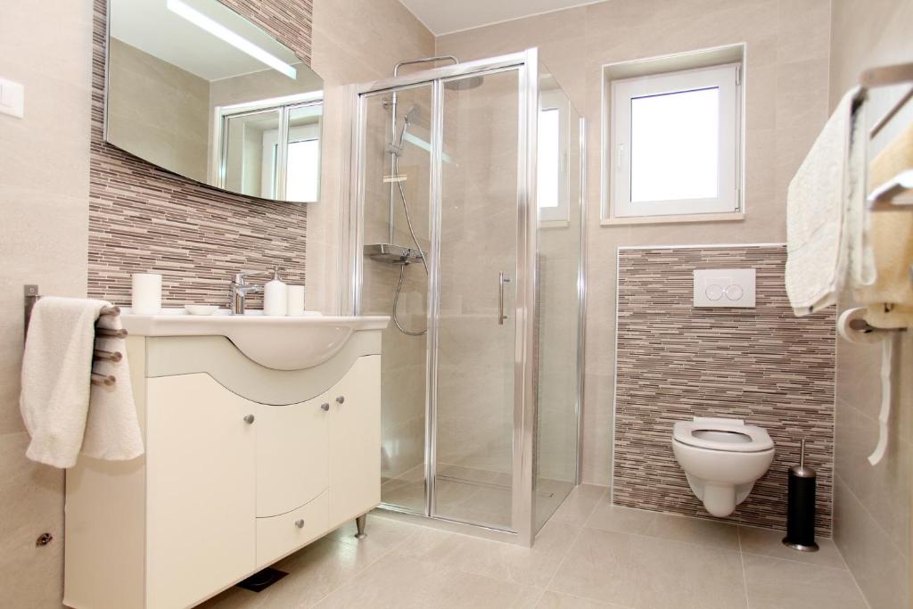 Kúpeľňa v ubytovaní Villa Lanterna