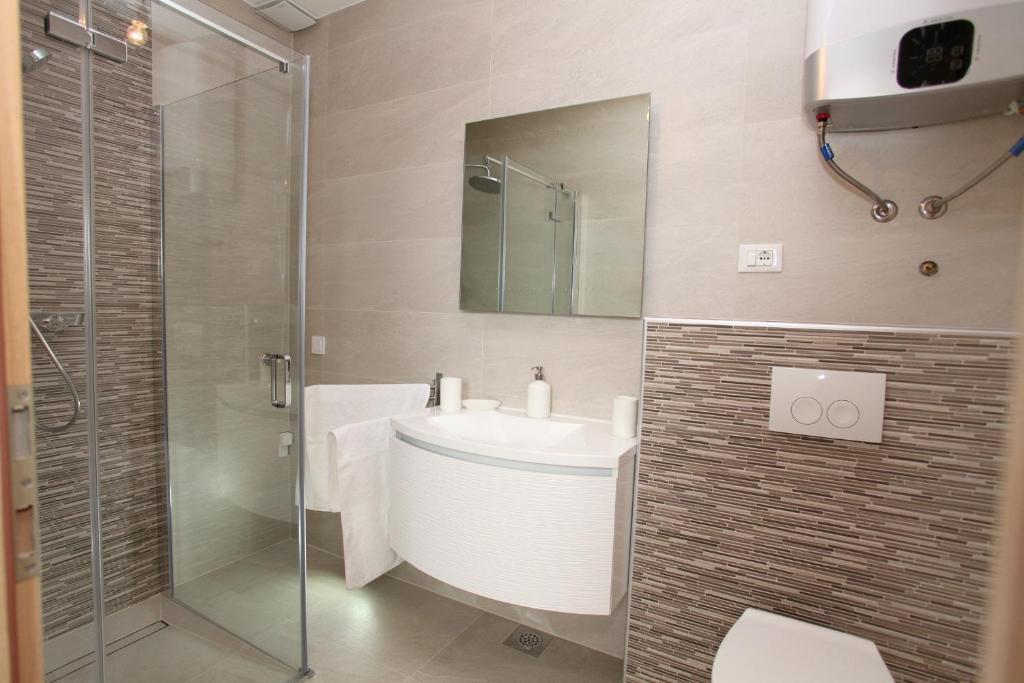 Kúpeľňa v ubytovaní Villa Lanterna