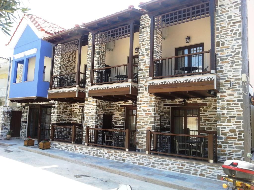 Budova, kde se bed and breakfast nachází