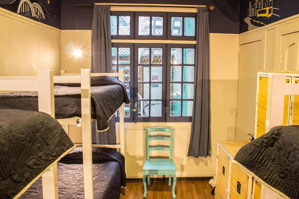 Posezení v ubytování Hostal Forestal